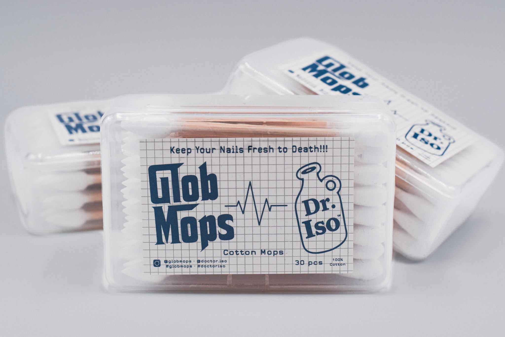 Glob Mops x Dr. Iso Travel Size Swabs (3 PACK)